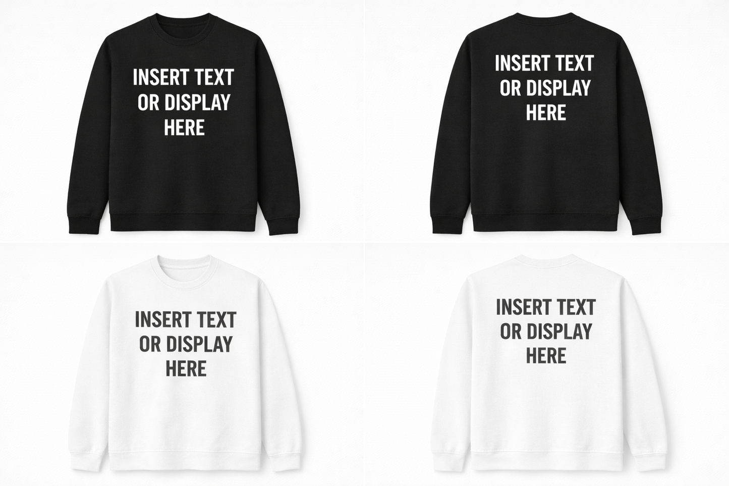 Custom Sweaters (Crewnecks)