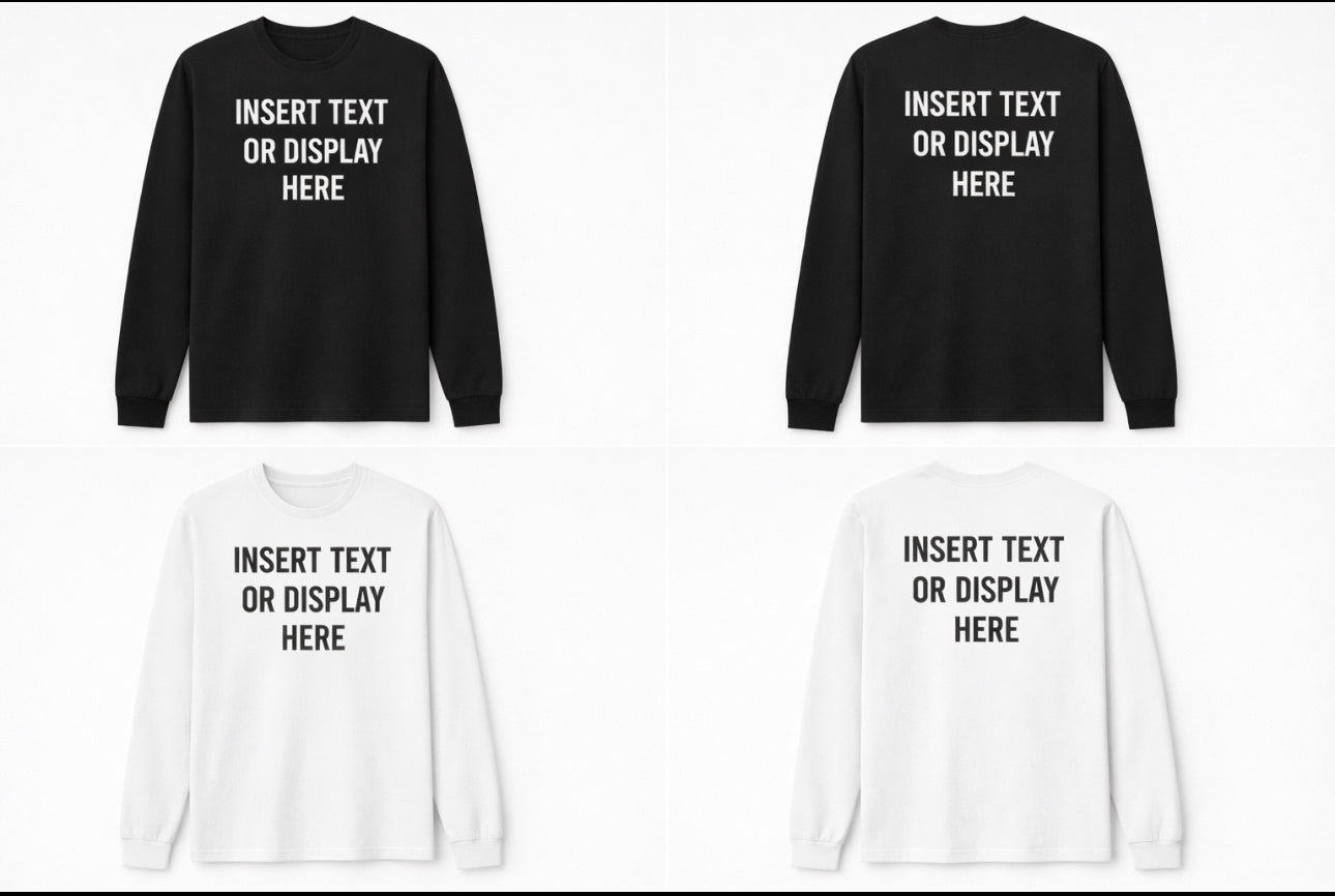 Custom Long Sleeve Shirts