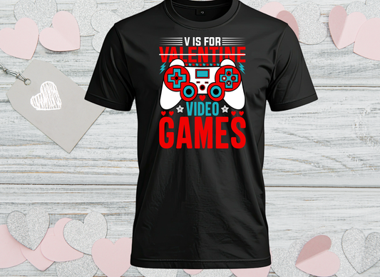 Gamer Valentine's Youth Shirt
