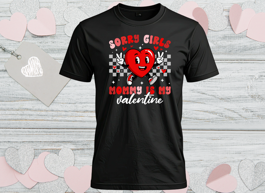 Mommy's my Valentine Youth Shirt